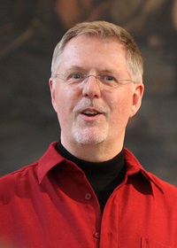 Alan red shirt NL lecture big